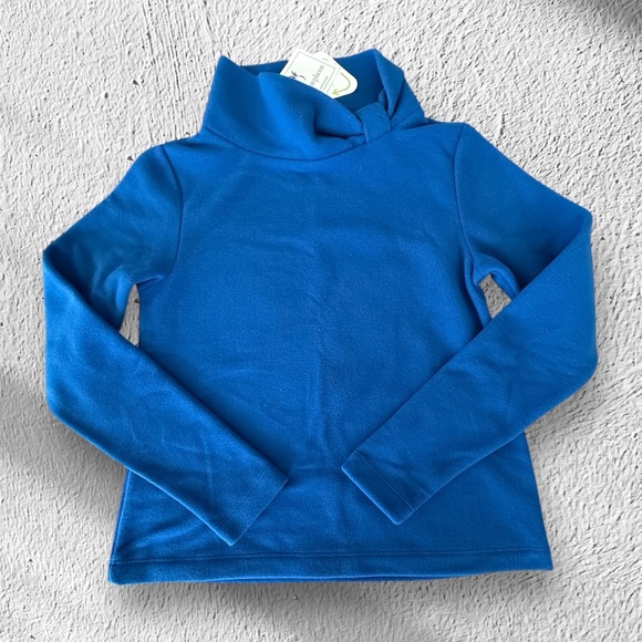 Dudley Stephens Sweaters - Dudley Stephens Juliet Turtleneck True Blue Vello Fleece XS NWT